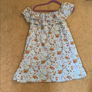 Off the shoulder dress